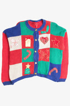 Multicolor Ugly Christmas Cardigan 50101