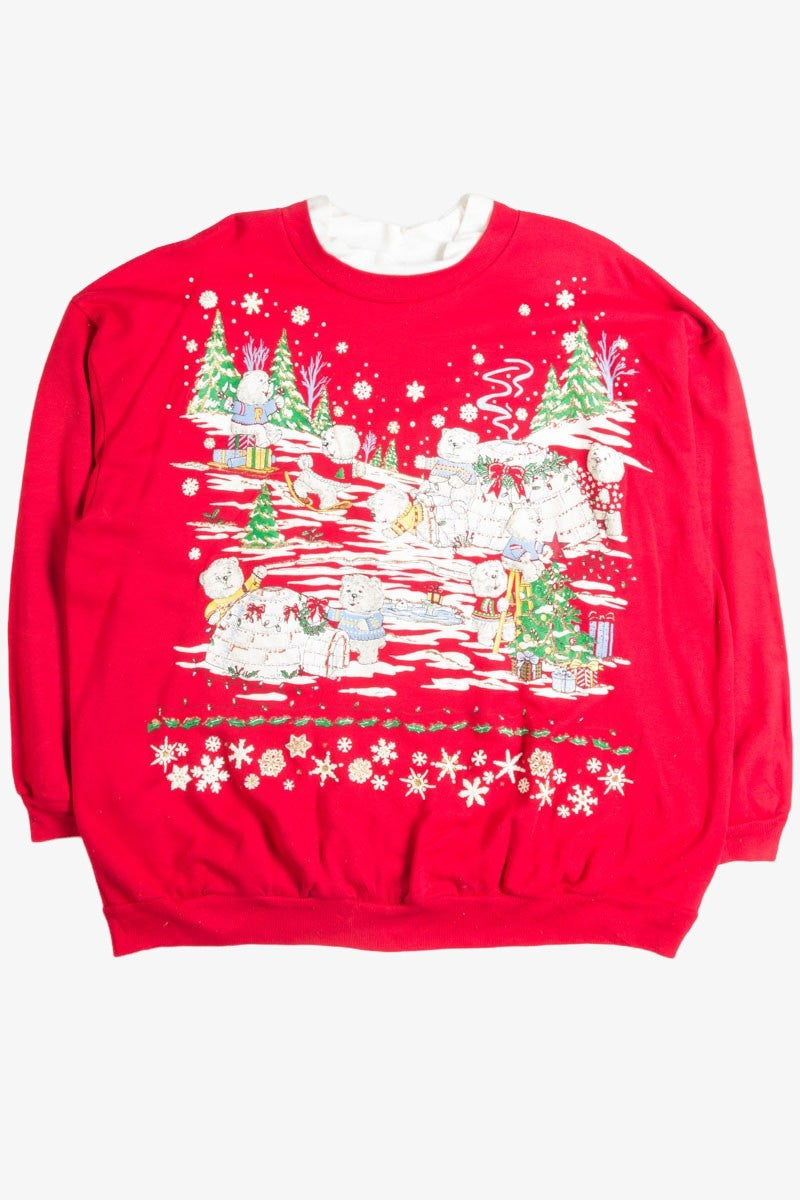 Red Ugly Christmas Sweatshirt 50174