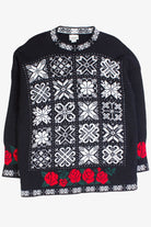 Black Ugly Christmas Pullover 50321