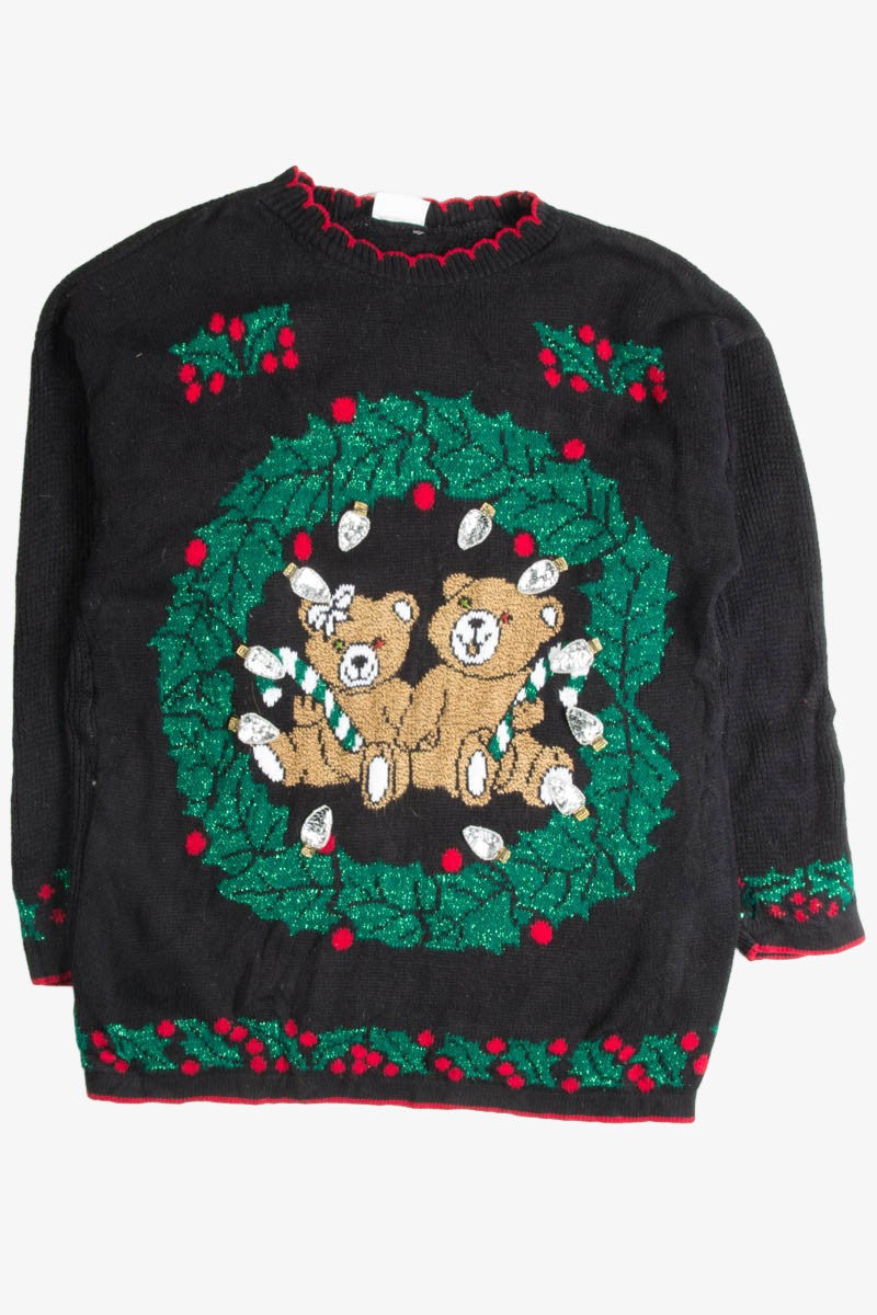 Black Ugly Christmas Pullover 50428