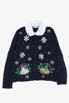 Black Ugly Christmas Cardigan 55157