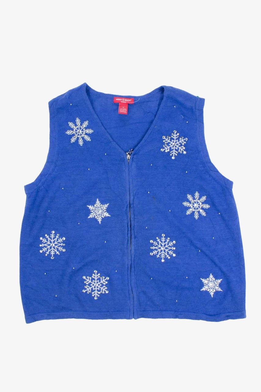 Blue Ugly Christmas Vest 55171