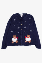 Blue Ugly Christmas Cardigan 55174