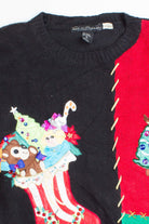 Black Ugly Christmas Pullover 49880