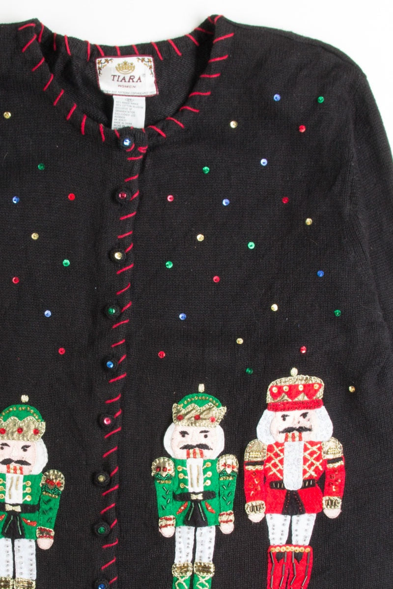 Black Ugly Christmas Cardigan 49911