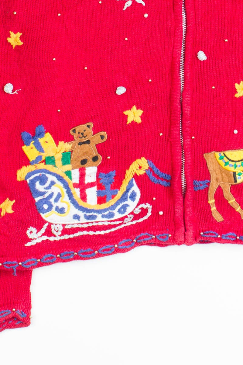 Red Ugly Christmas Cardigan 49920