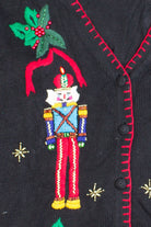 Black Ugly Christmas Cardigan 49999