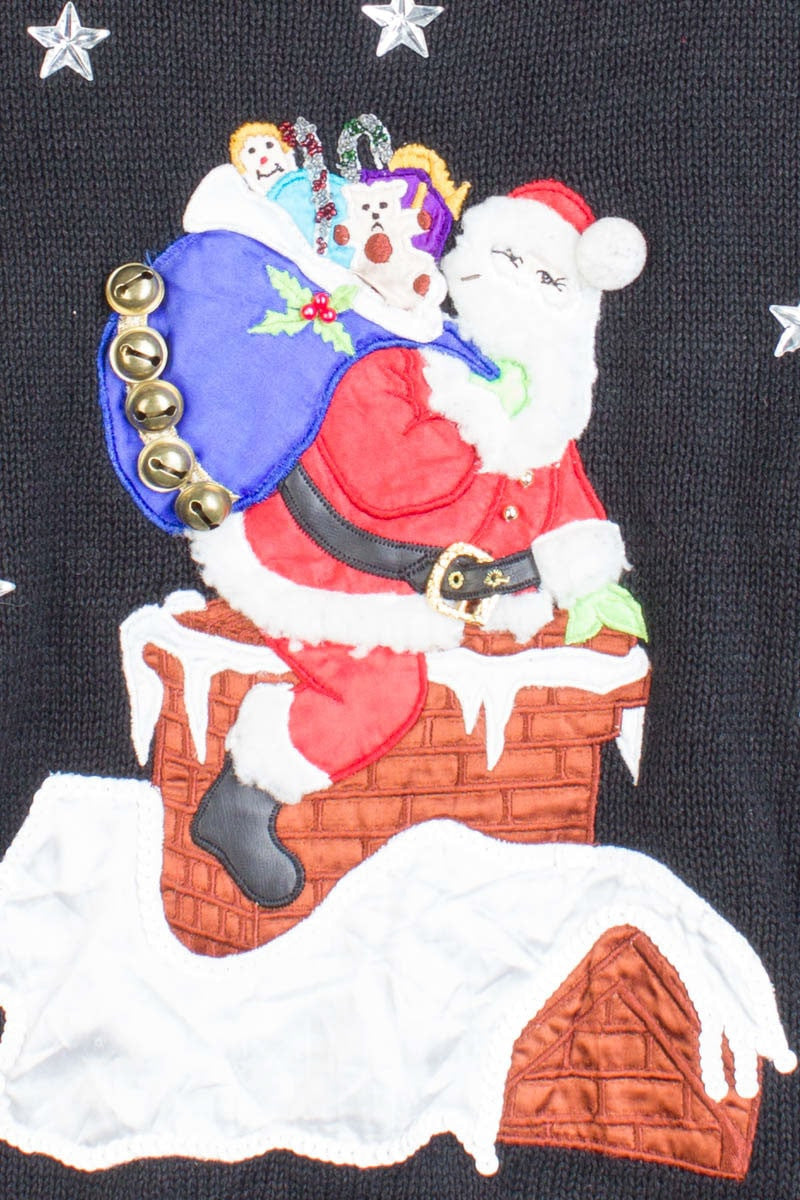 Black Ugly Christmas Pullover 50066