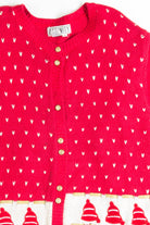 Red Ugly Christmas Cardigan 50096