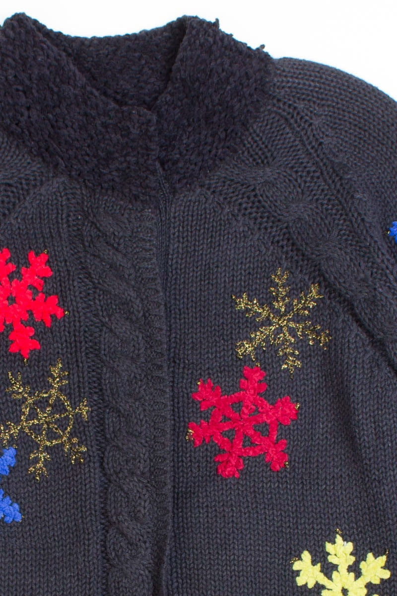 Black Ugly Christmas Cardigan 50150