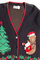 Black Ugly Christmas Cardigan 50212