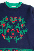 Blue Ugly Christmas Pullover 50255