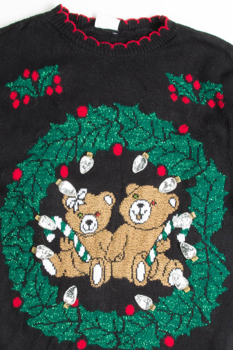 Black Ugly Christmas Pullover 50428