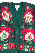 Green Ugly Christmas Cardigan 50752