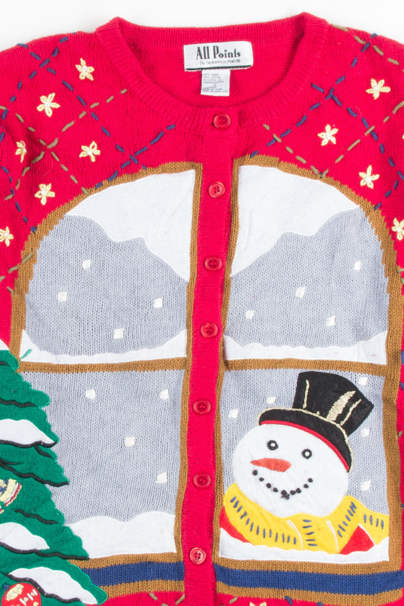 Red Ugly Christmas Cardigan 50806