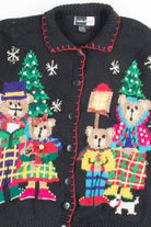 Black Ugly Christmas Cardigan 50854
