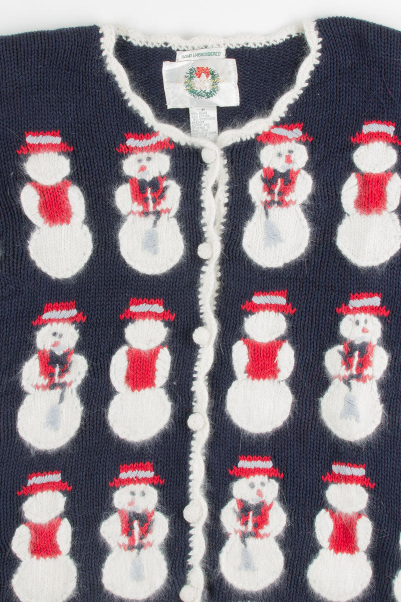 Blue Ugly Christmas Cardigan 50867
