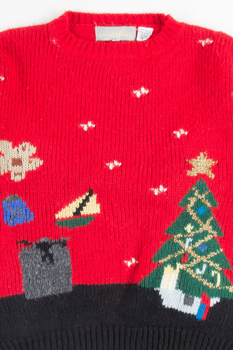 Red Ugly Christmas Pullover 50969