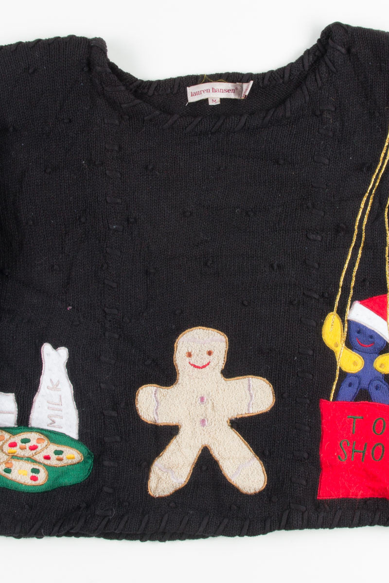 Black Ugly Christmas Pullover 51047