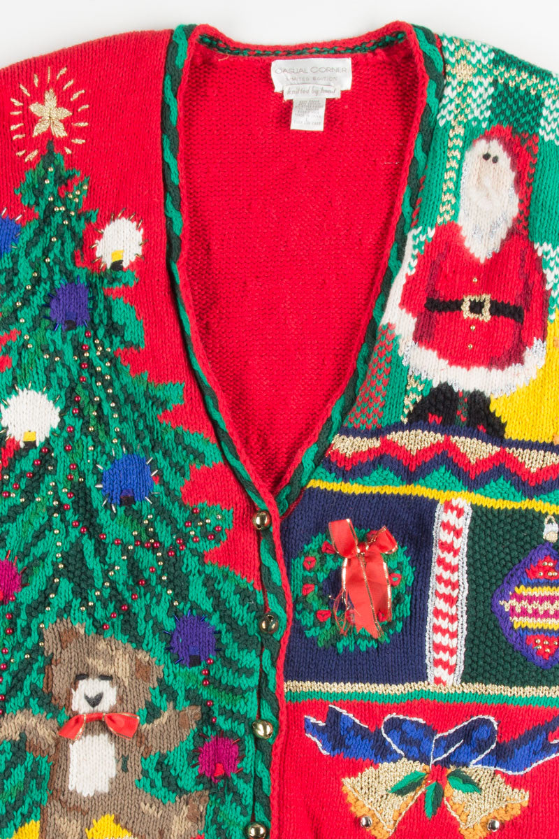 Red Ugly Christmas Cardigan 51080