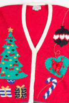 Red Ugly Christmas Cardigan 51265