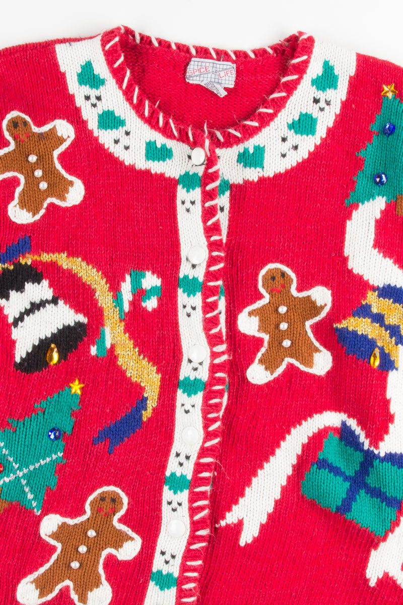 Red Ugly Christmas Cardigan 51289