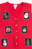 Red Ugly Christmas Vest 51311