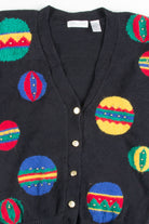 Black Ugly Christmas Cardigan 51338