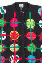 Black Ugly Christmas Cardigan 51345