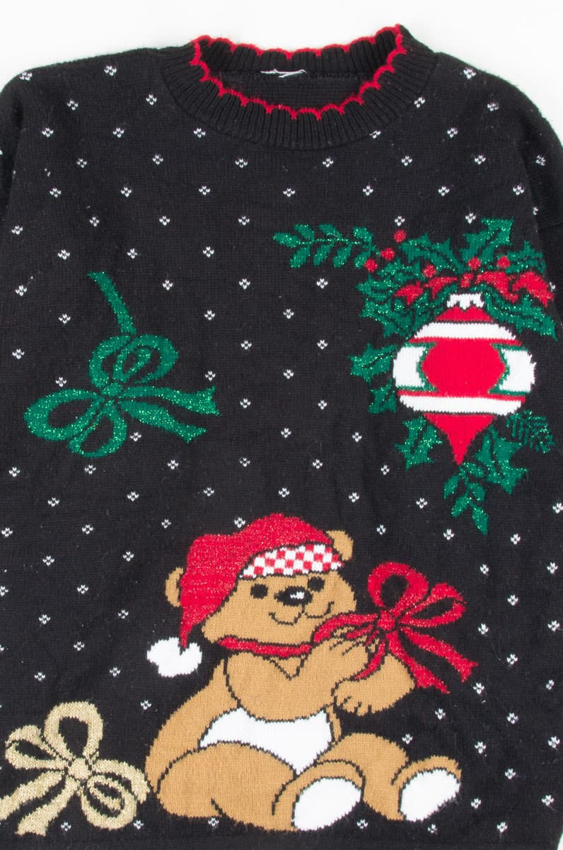 Black Ugly Christmas Pullover 51571