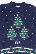Blue Ugly Christmas Pullover 51661
