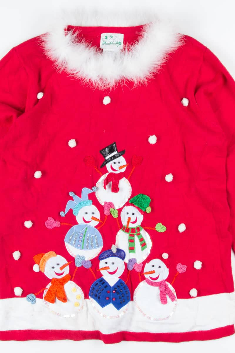 Red Ugly Christmas Pullover 51715