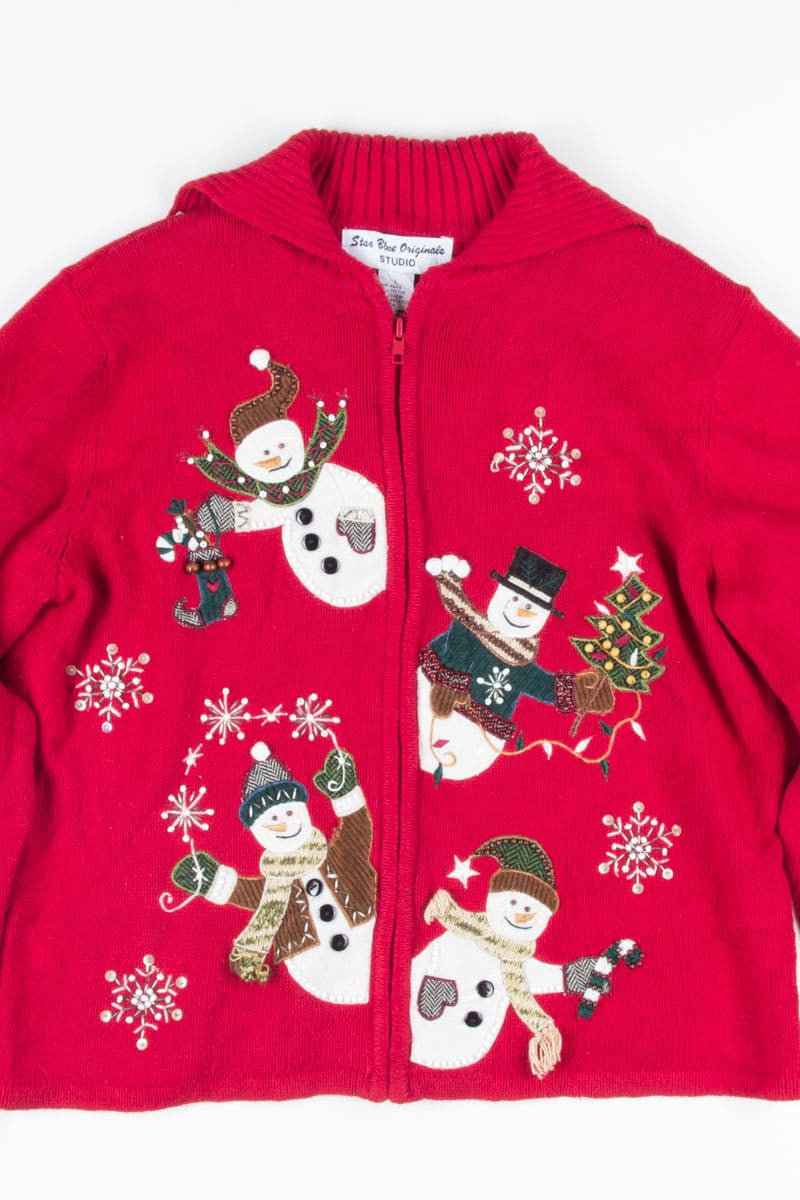 Red Ugly Christmas Cardigan 51762