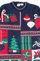 Blue Ugly Christmas Pullover 51781