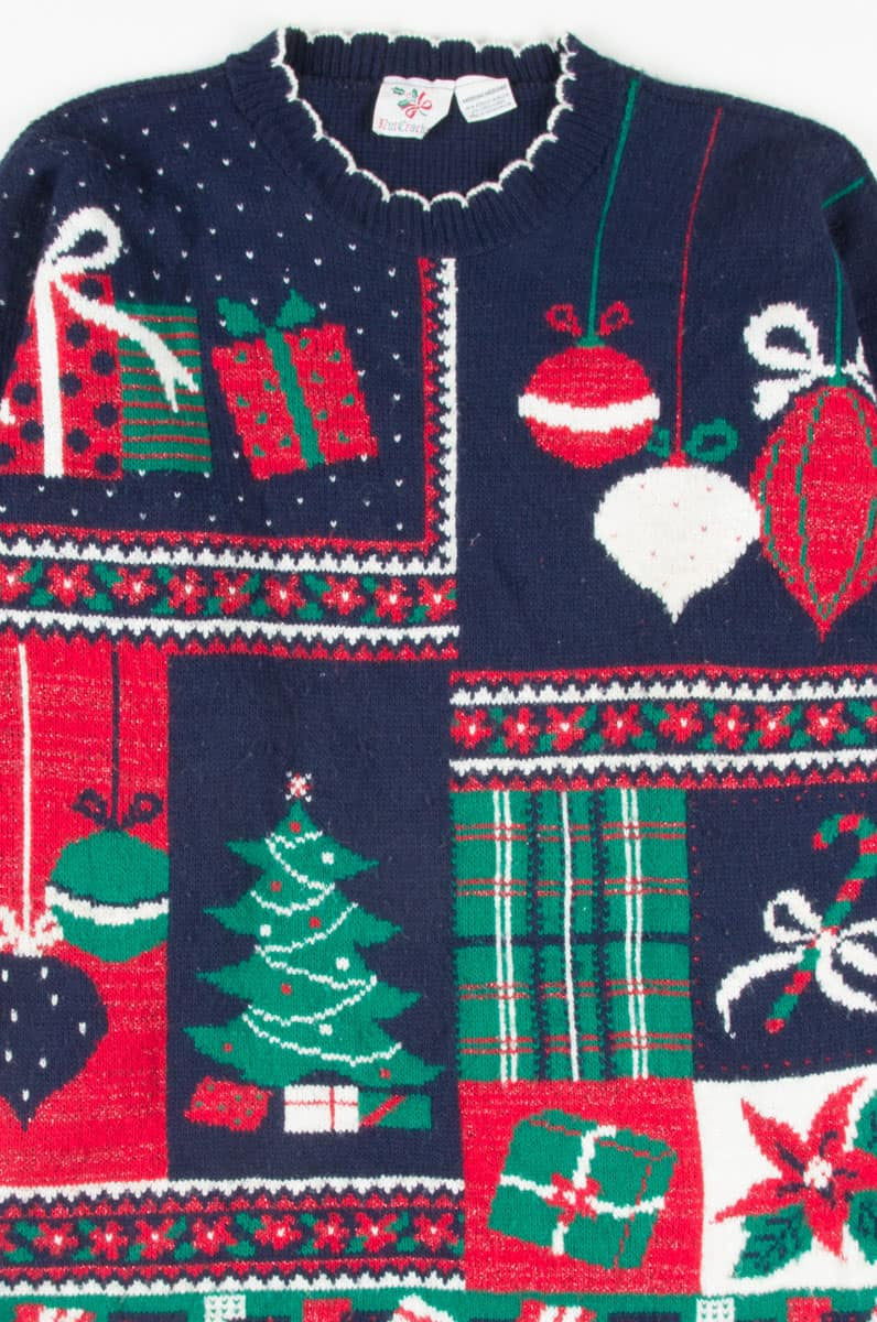 Blue Ugly Christmas Pullover 51781