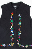 Black Ugly Christmas Vest 51881