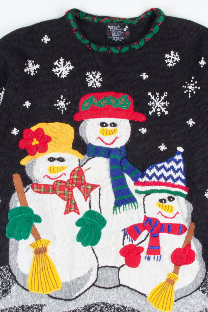 Black Ugly Christmas Pullover 51933