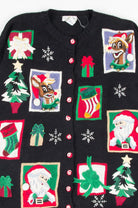 Black Ugly Christmas Cardigan 51939