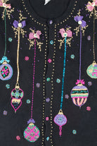 Black Ugly Christmas Cardigan 51964