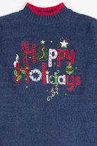 Blue Ugly Christmas Pullover 52059