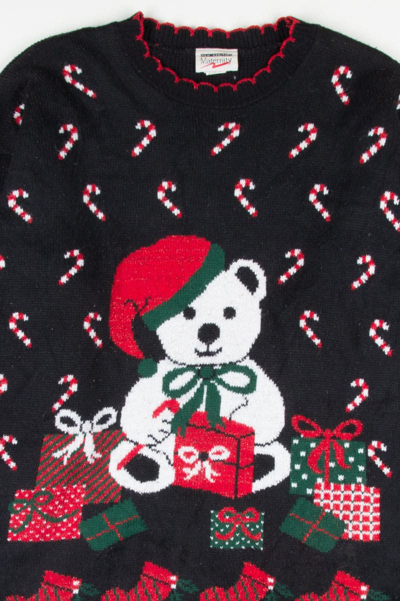 Black Ugly Christmas Pullover 52063
