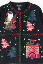Black Ugly Christmas Cardigan 52077