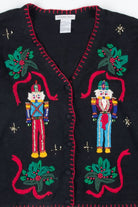 Black Ugly Christmas Cardigan 52107
