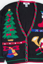 Black Ugly Christmas Cardigan 52117