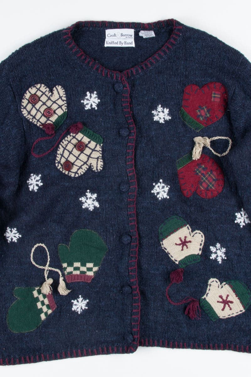 Blue Ugly Christmas Cardigan 52172