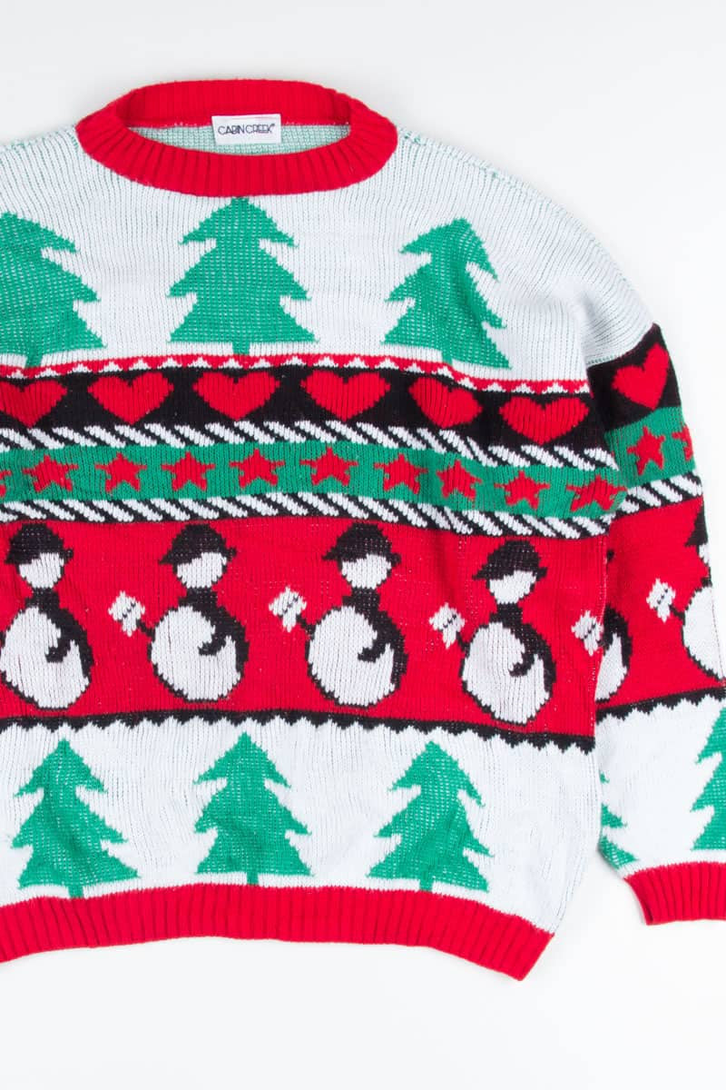 Red Ugly Christmas Pullover 52173