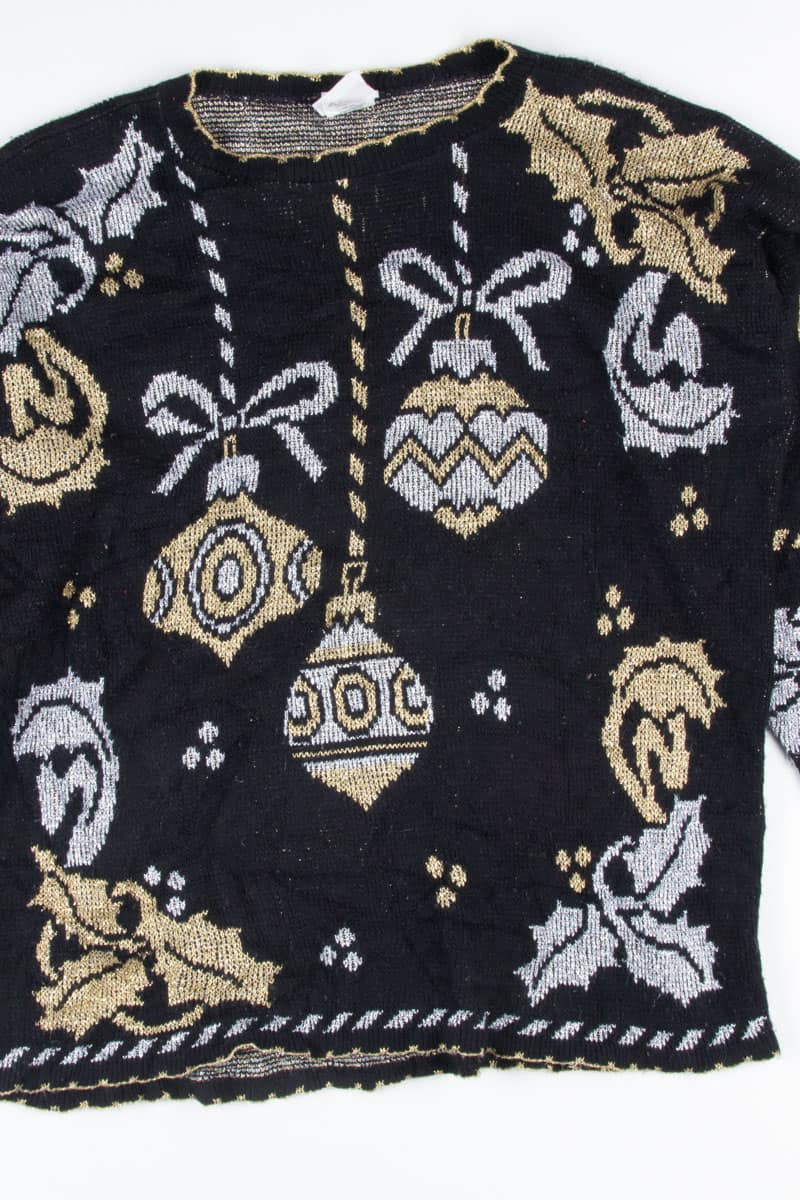 Black Ugly Christmas Pullover 52179