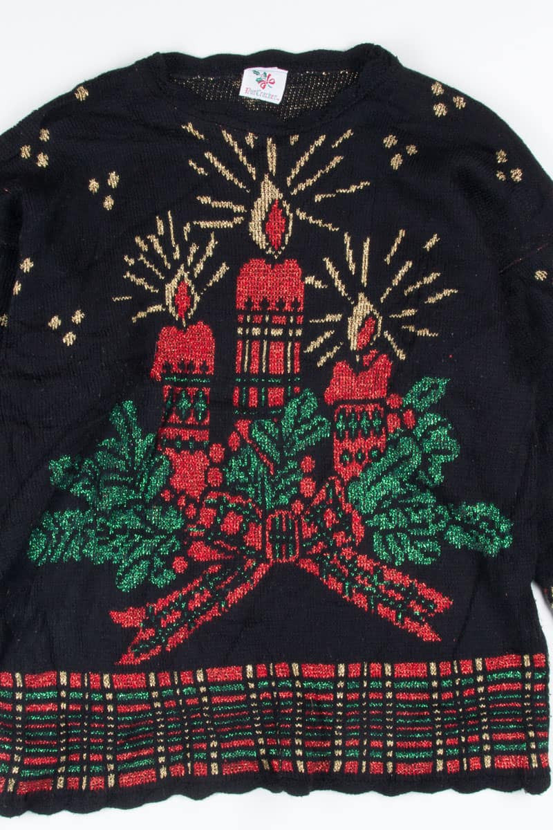 Black Ugly Christmas Pullover 52235