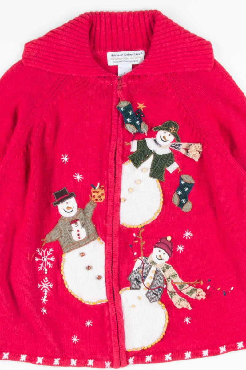 Red Ugly Christmas Cardigan 52264