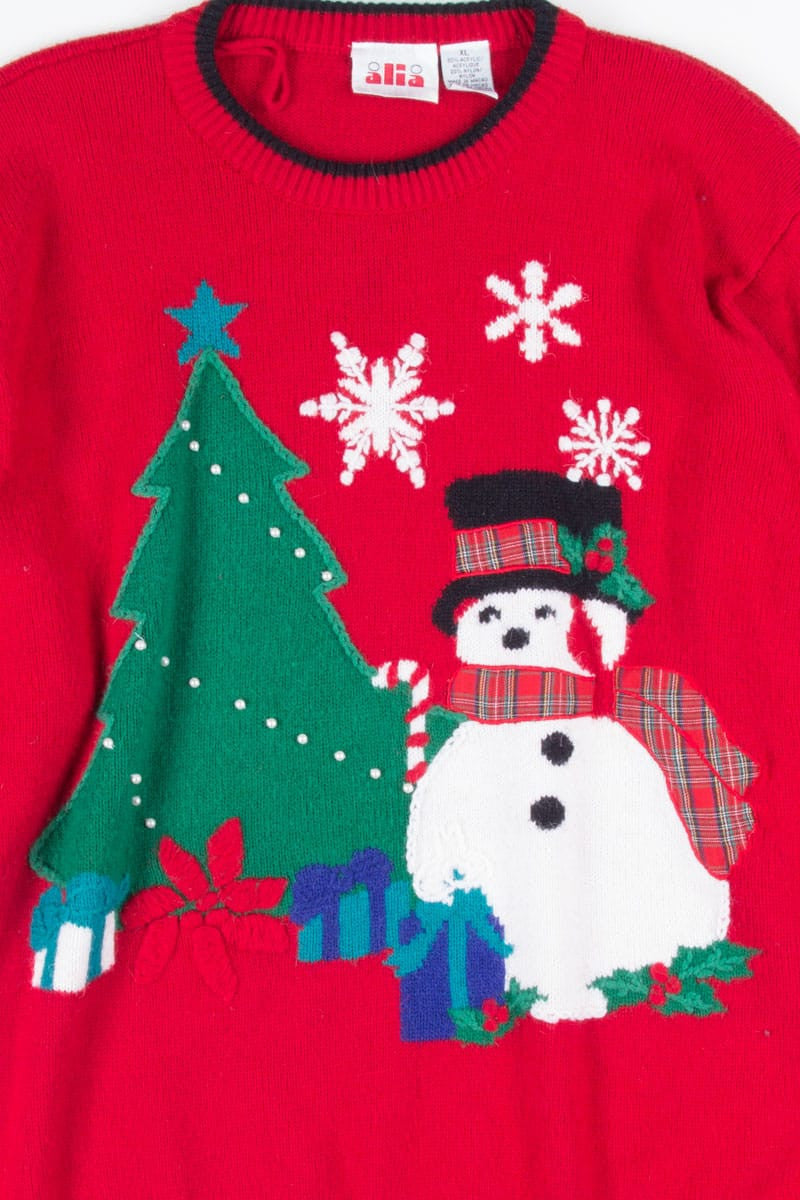 Red Ugly Christmas Pullover 52267